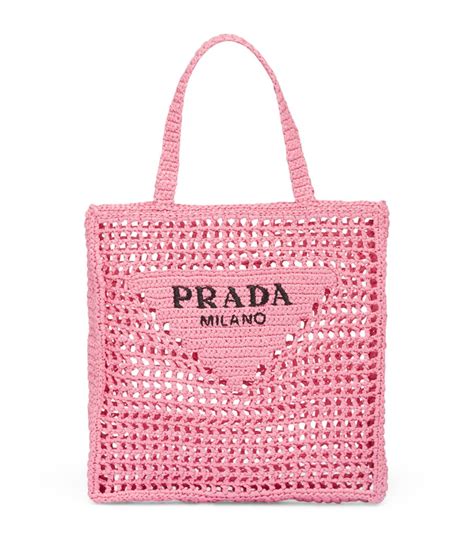 crochet tote bag prada price|prada nylon tote sale.